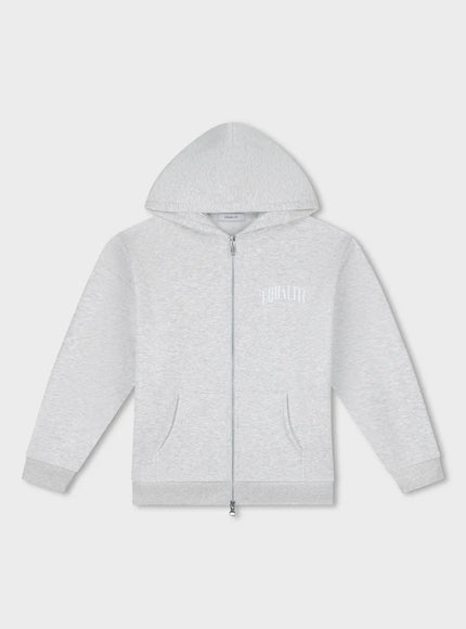 Equalite Equalite Full Zip Hoodie Oliver FW25 Melange Grey