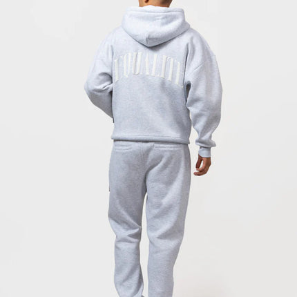 Equalite Equalite Full Zip Hoodie Oliver FW25 Melange Grey
