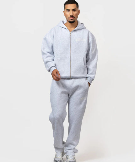 Equalite Equalite Full Zip Hoodie Oliver FW25 Melange Grey