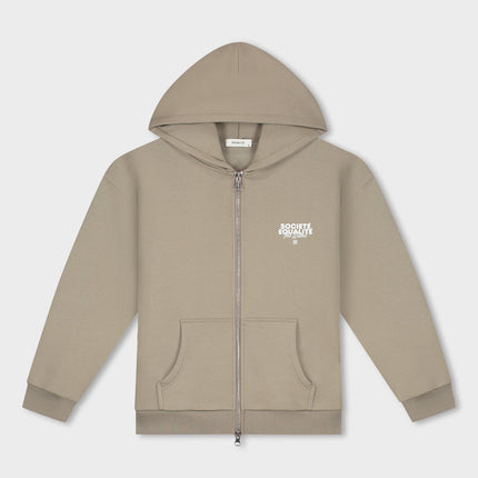 Equalite Equalite Full Zip Hoodie Societe 2.0 FW25 Taupe