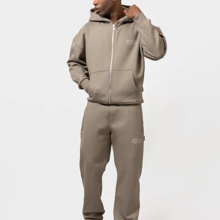 Equalite Equalite Full Zip Hoodie Societe 2.0 FW25 Taupe