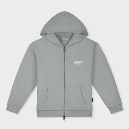 Equalite Equalite Full Zip Hoodie Societe 2.0 SS26 Grey