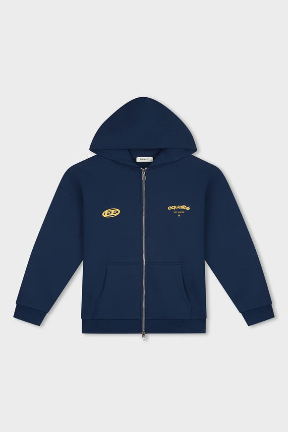 Equalite Equalite Full Zip Hoodie Stay Equal FW26 Navy