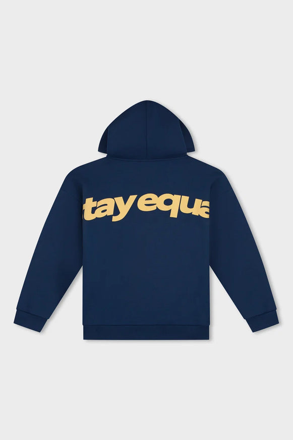 Equalite Equalite Full Zip Hoodie Stay Equal FW26 Navy