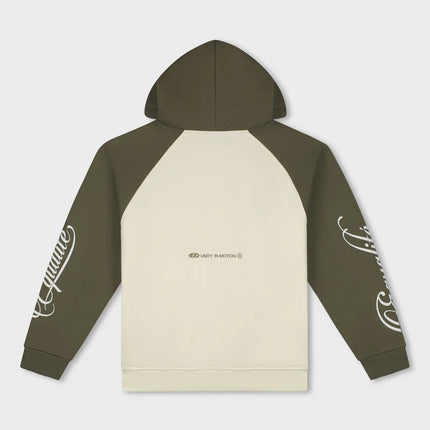 Equalite Equalite Hoodie Oversized Jett Raglan FW26 Off White/Green
