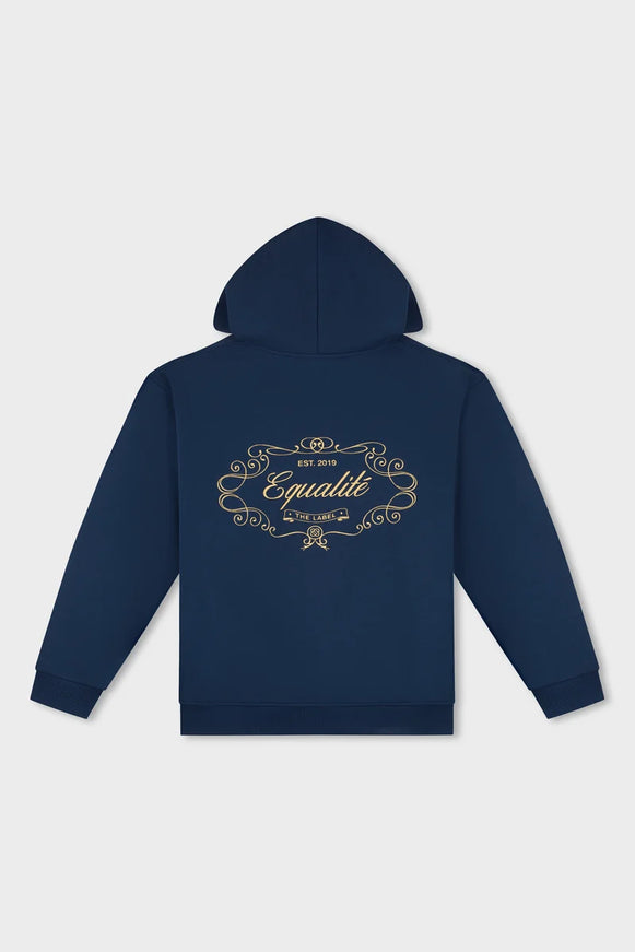 Equalite Equalite Hoodie Oversized Royal FW26 Navy