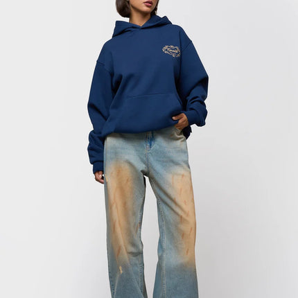 Equalite Equalite Hoodie Oversized Royal FW26 Navy