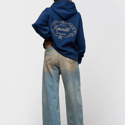Equalite Equalite Hoodie Oversized Royal FW26 Navy