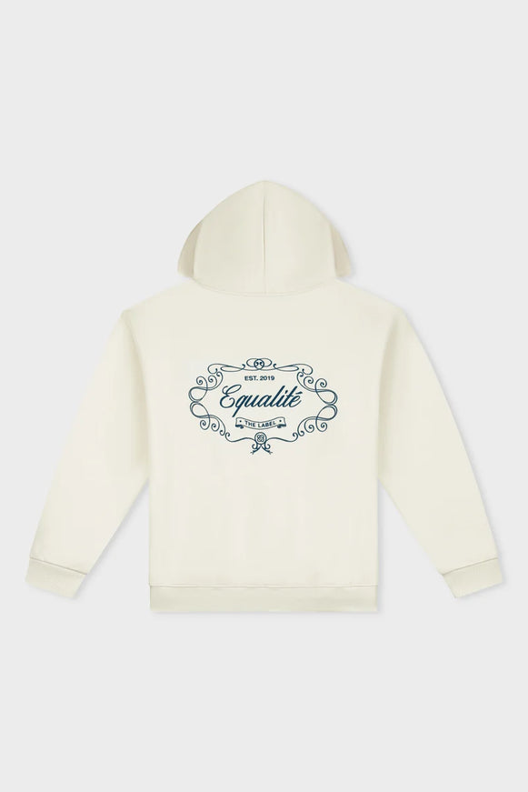Equalite Equalite Hoodie Oversized Royal FW26 Off White