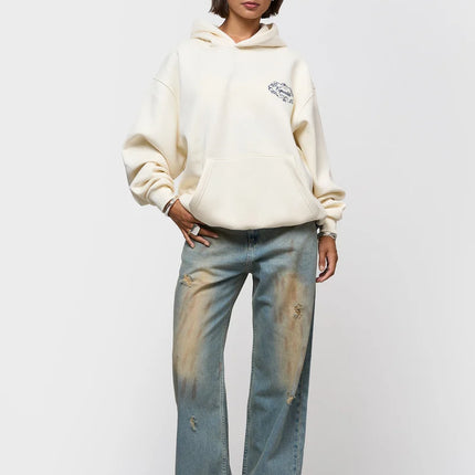 Equalite Equalite Hoodie Oversized Royal FW26 Off White