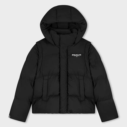 Equalite Equalite Jacket Puffer 2 in 1 Societe FW26 Black
