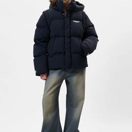 Equalite Equalite Jacket Puffer 2 in 1 Societe FW26 Black