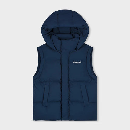 Equalite Equalite Jacket Puffer 2 in 1 Societe FW26 Navy