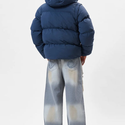 Equalite Equalite Jacket Puffer 2 in 1 Societe FW26 Navy