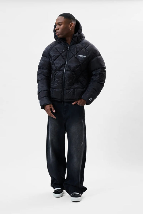 Equalite Equalite Jacket Puffer Diamond FW26 Black