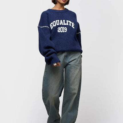 Equalite Equalite Jeans Baggy Julian FW26 Azure Blue