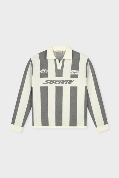 Equalite Equalite Knit Longsleeve Louis Jersey SS26 Off-White/Grey
