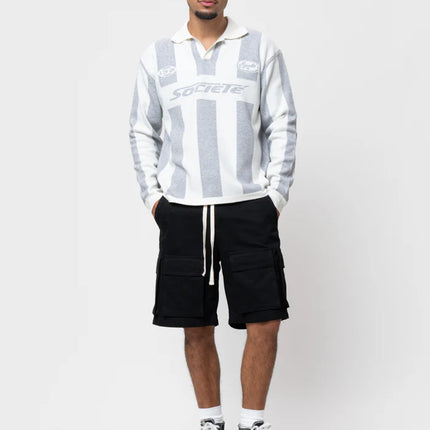 Equalite Equalite Knit Longsleeve Louis Jersey SS26 Off-White/Grey