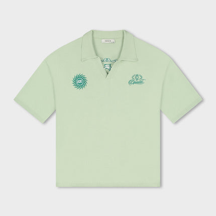 Equalite Equalite Knit Polo Beau SS26 Soft Light Green