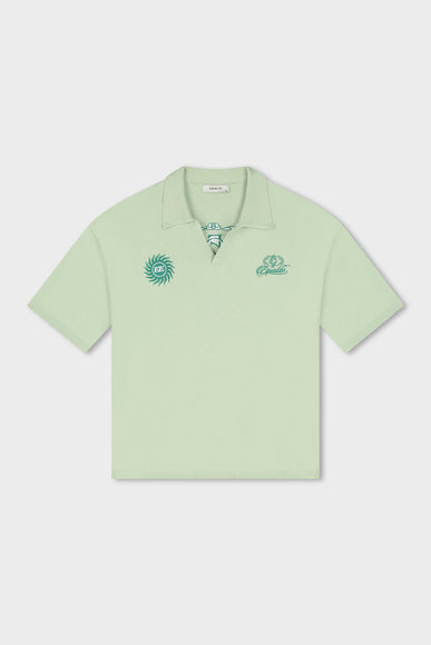 Equalite Equalite Knit Polo Beau SS26 Soft Light Green