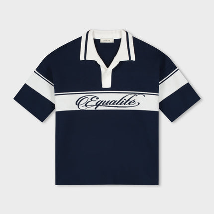 Equalite Equalite Knit Polo Jaden SS26 Navy