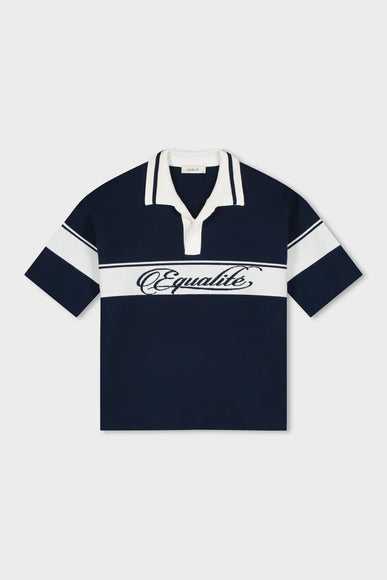 Equalite Equalite Knit Polo Jaden SS26 Navy