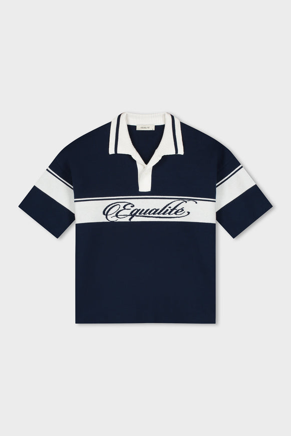 Equalite Equalite Knit Polo Jaden SS26 Navy