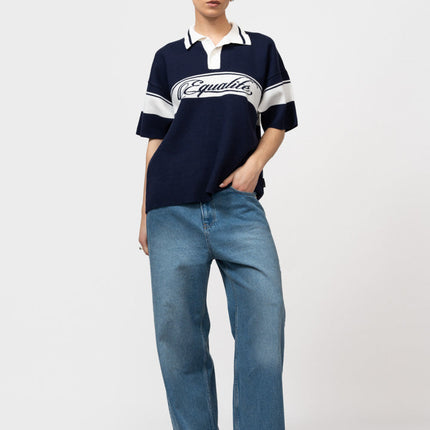 Equalite Equalite Knit Polo Jaden SS26 Navy