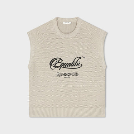 Equalite Equalite Knit Tanktop Lumi SS26 Beige