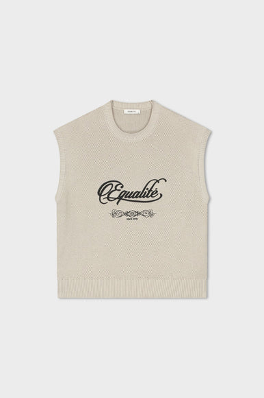 Equalite Equalite Knit Tanktop Lumi SS26 Beige