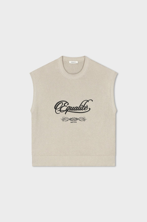 Equalite Equalite Knit Tanktop Lumi SS26 Beige