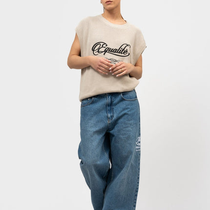 Equalite Equalite Knit Tanktop Lumi SS26 Beige