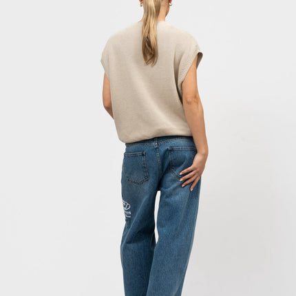 Equalite Equalite Knit Tanktop Lumi SS26 Beige