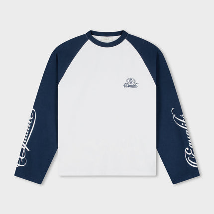 Equalite Equalite Longesleeve Jett Raglan SS26 Off-White/Navy