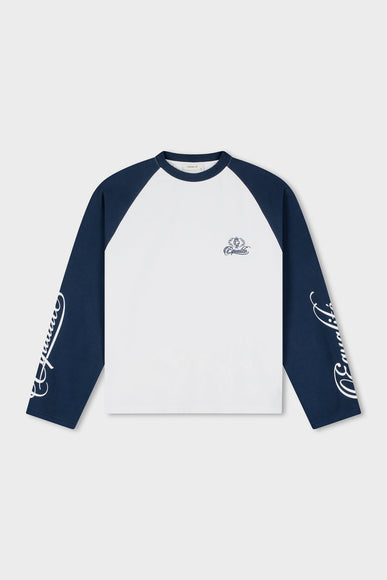 Equalite Equalite Longesleeve Jett Raglan SS26 Off-White/Navy
