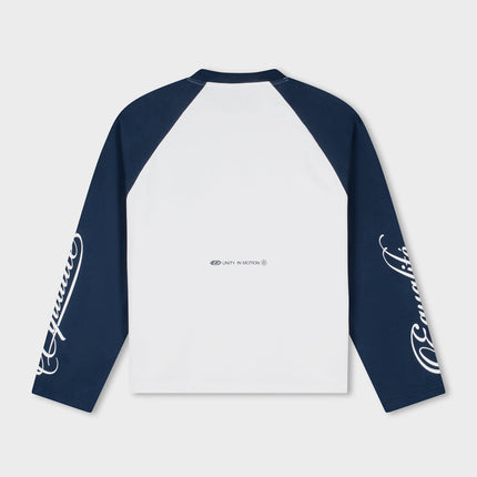 Equalite Equalite Longesleeve Jett Raglan SS26 Off-White/Navy