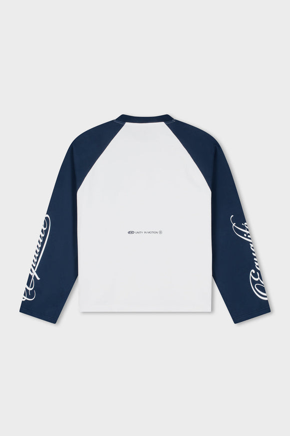 Equalite Equalite Longesleeve Jett Raglan SS26 Off-White/Navy