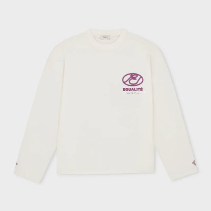 Equalite Equalite Longsleeve Arid FW25 Off White/Deep Purple