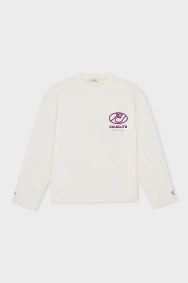 Equalite Equalite Longsleeve Arid FW25 Off White/Deep Purple