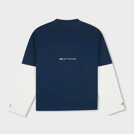 Equalite Equalite Longsleeve Double Layer Celeste FW26 Navy