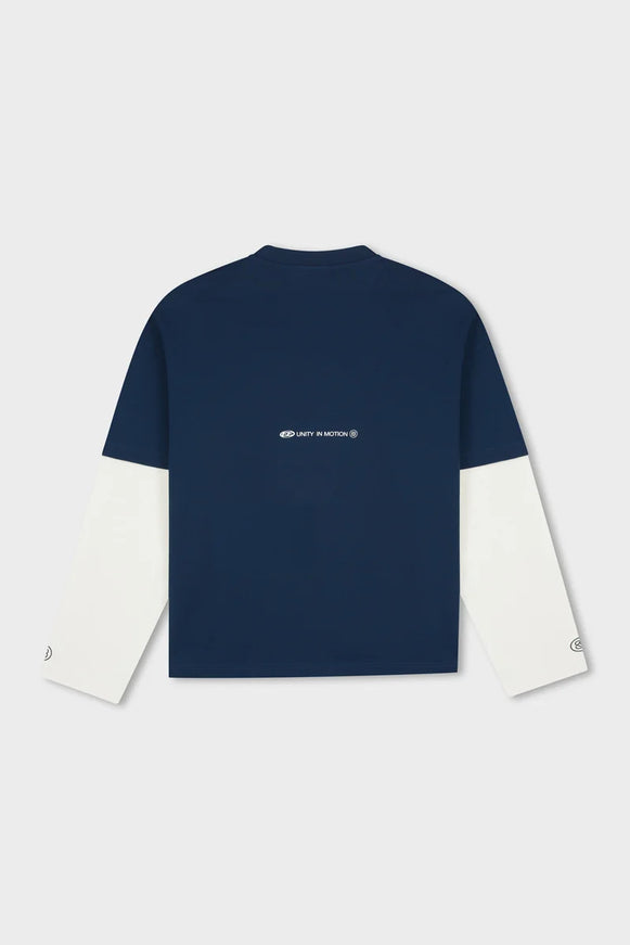Equalite Equalite Longsleeve Double Layer Celeste FW26 Navy