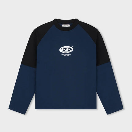 Equalite Equalite Longsleeve Double Layer Dante FW26 Navy/Off White