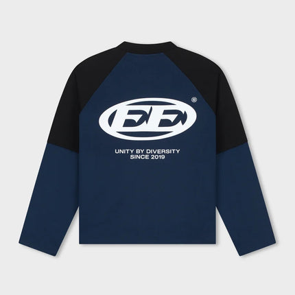 Equalite Equalite Longsleeve Double Layer Dante FW26 Navy/Off White