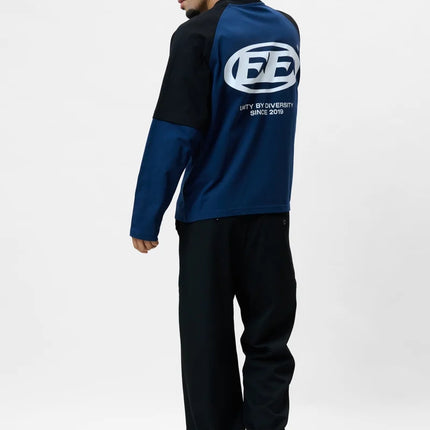 Equalite Equalite Longsleeve Double Layer Dante FW26 Navy/Off White