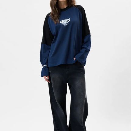 Equalite Equalite Longsleeve Double Layer Dante FW26 Navy/Off White