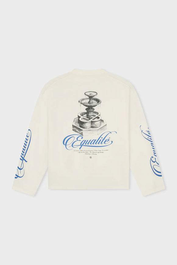 Equalite Equalite Longsleeve Fountain SS26 Off-White