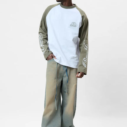 Equalite Equalite Longsleeve Jett Raglan FW26 White/Basel Green