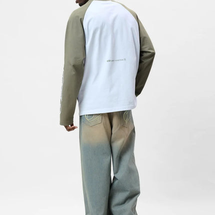 Equalite Equalite Longsleeve Jett Raglan FW26 White/Basel Green