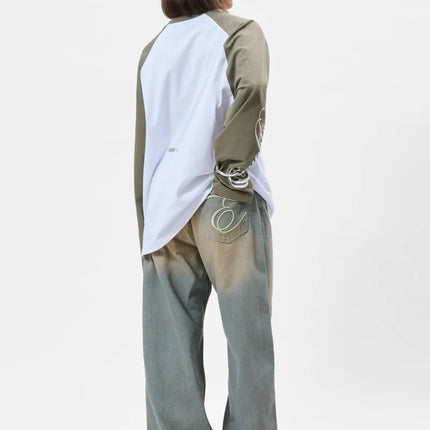 Equalite Equalite Longsleeve Jett Raglan FW26 White/Basel Green