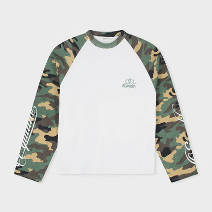 Equalite Equalite Longsleeve Jett Raglan SS26 Off-White/Camo